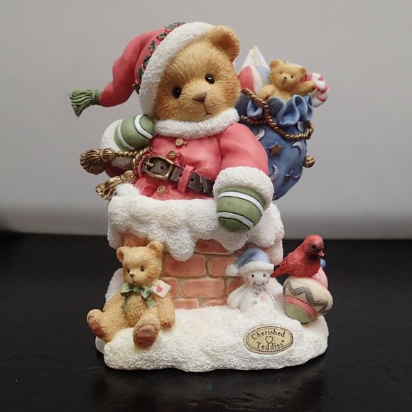 Cherished Teddies Kris "Up On The Rooftop" Limited 1997 - Picture 1 of 6